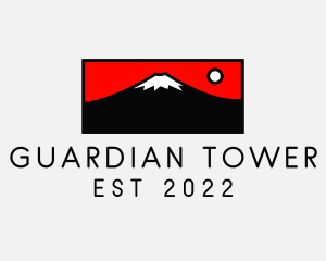 Mount Fuji Mountain logo design