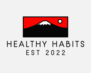 Mount Fuji Mountain logo design