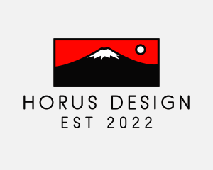 Mount Fuji Mountain logo design