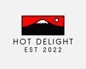 Mount Fuji Mountain logo design