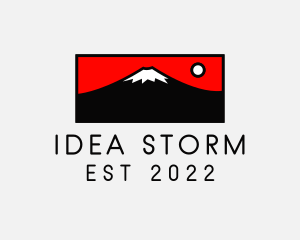 Mount Fuji Mountain logo design