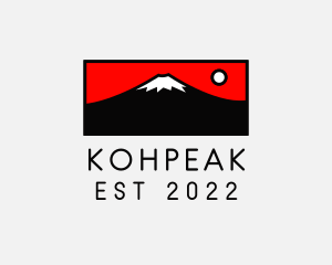 Mount Fuji Mountain logo design