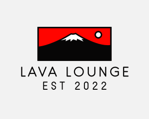 Volcano - Mount Fuji Mountain logo design