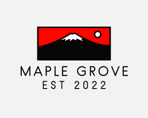 Mount Fuji Mountain logo design