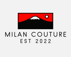 Mount Fuji Mountain logo design