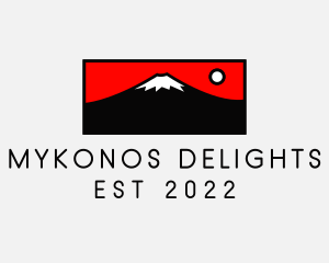 Mount Fuji Mountain logo design