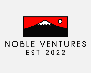 Mount Fuji Mountain logo design