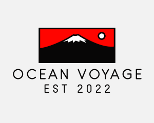 Mount Fuji Mountain logo design