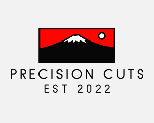 Mount Fuji Mountain logo design