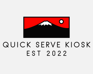 Mount Fuji Mountain logo design