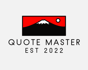 Mount Fuji Mountain logo design