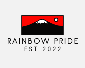 Mount Fuji Mountain logo design