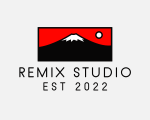 Mount Fuji Mountain logo design