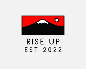 Mount Fuji Mountain logo design