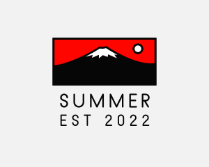 Mount Fuji Mountain logo design