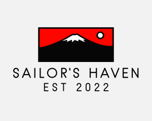 Mount Fuji Mountain logo design