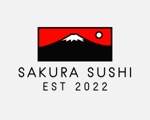 Mount Fuji Mountain logo design