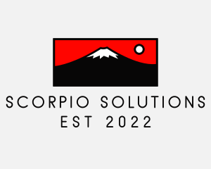 Mount Fuji Mountain logo design