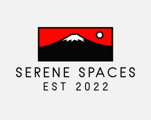 Mount Fuji Mountain logo design