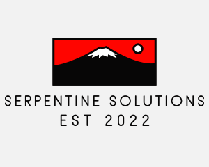 Mount Fuji Mountain logo design