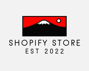 Mount Fuji Mountain logo design