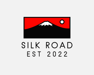 Asia - Mount Fuji Mountain logo design