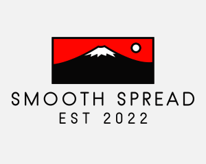 Mount Fuji Mountain logo design