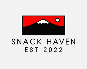 Mount Fuji Mountain logo design