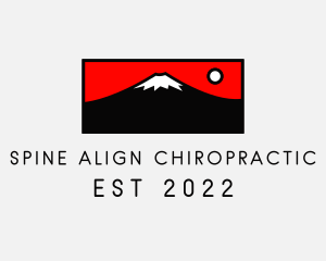 Mount Fuji Mountain logo design