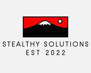 Mount Fuji Mountain logo design