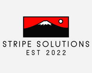 Mount Fuji Mountain logo design