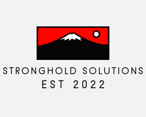 Mount Fuji Mountain logo design