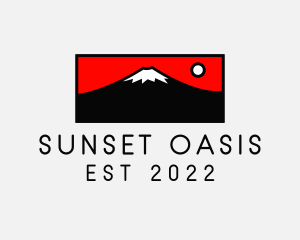 Mount Fuji Mountain logo design