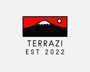 Mount Fuji Mountain logo design