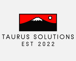 Mount Fuji Mountain logo design