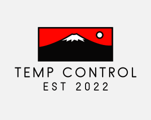 Mount Fuji Mountain logo design