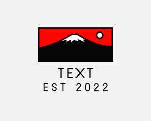 Mount Fuji Mountain logo design