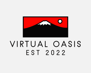 Mount Fuji Mountain logo design