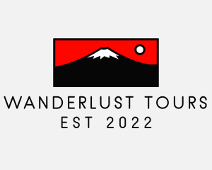 Mount Fuji Mountain logo design