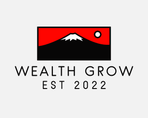 Mount Fuji Mountain logo design