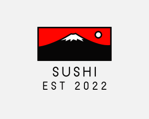 Mount Fuji Mountain logo design