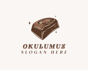 Nougat - Sweet Chocolate Dessert logo design