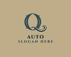 Antique - Fancy Antique Boutique Letter Q logo design