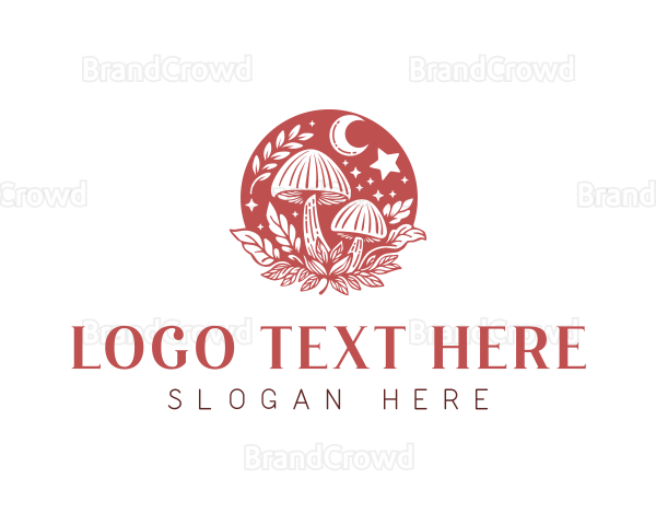 Herbal Mushroom Garden Logo