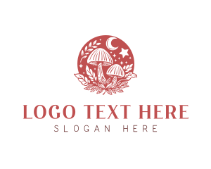 Herbal Mushroom Garden Logo