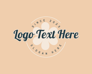 Stylish Floral Boutique Logo