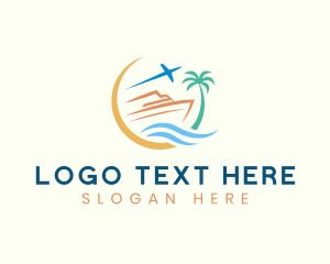 Holiday - Travel Cruise Holiday logo design