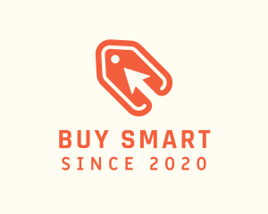 Orange Arrow Price Tag logo design