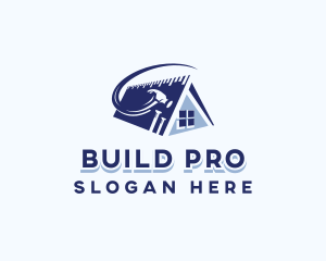 Roofing Contractor Builder Logo