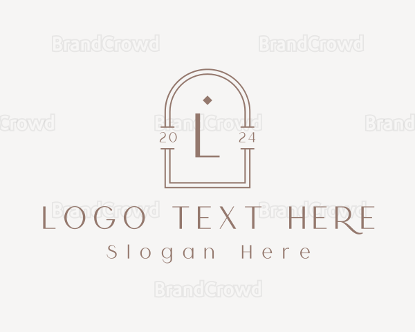 Minimalist Diamond Jewelry Boutique Logo